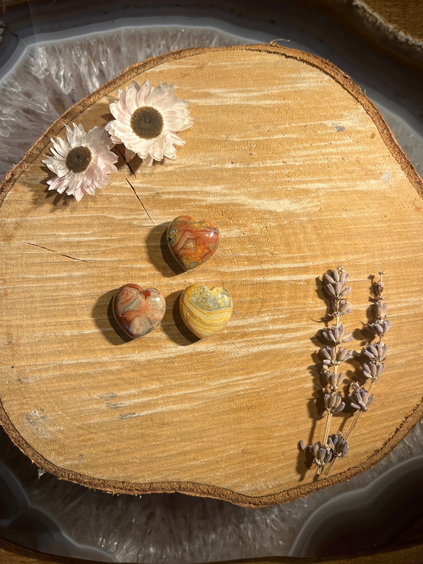 Crazy lace agaat hartje