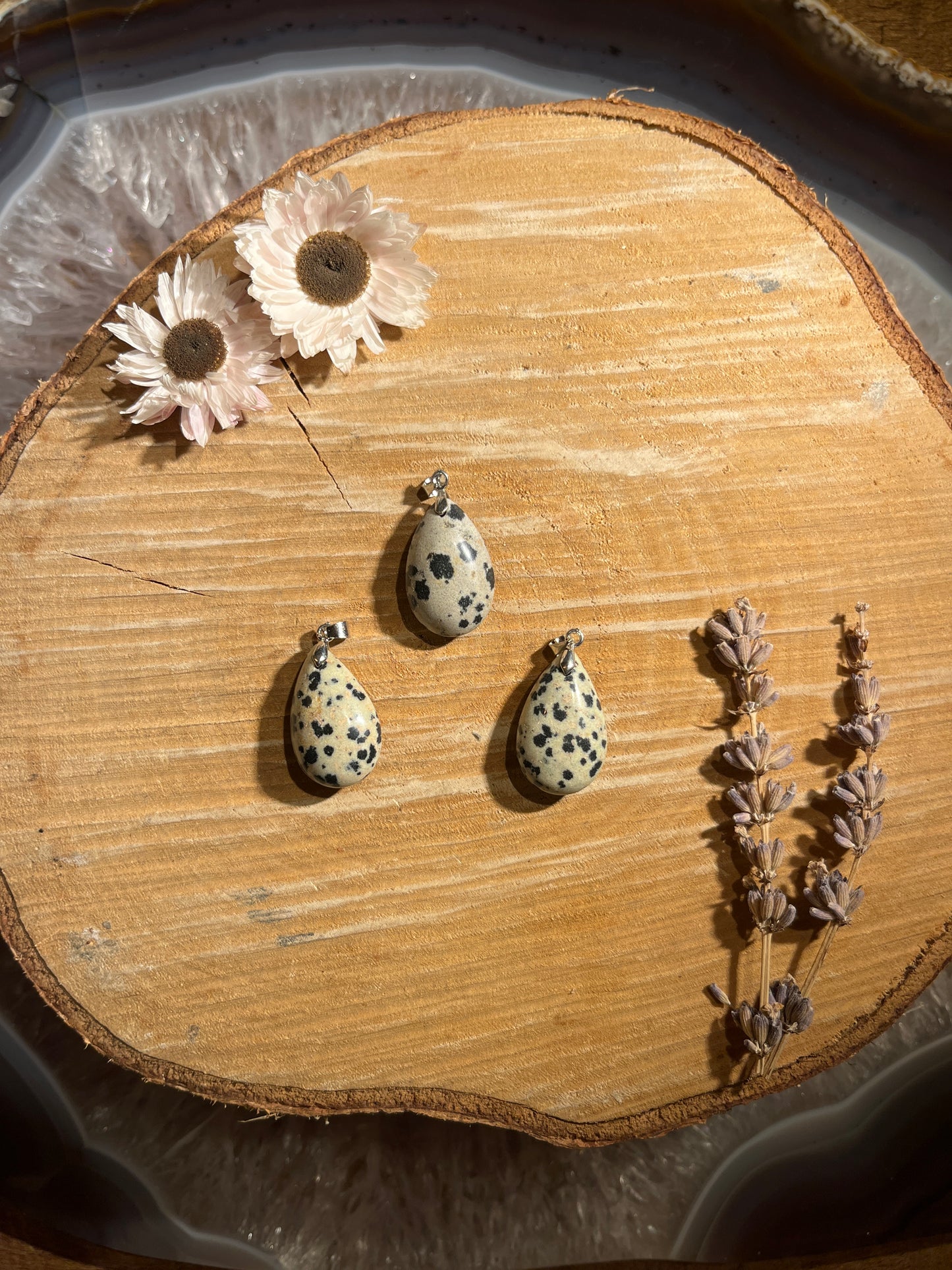 Dalmatiër jaspis hanger