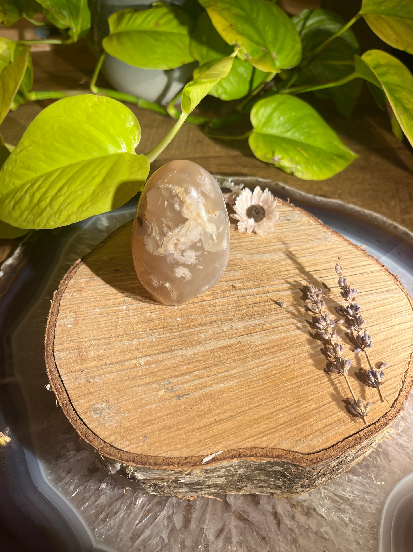 Bloemagaat sculptuur 4