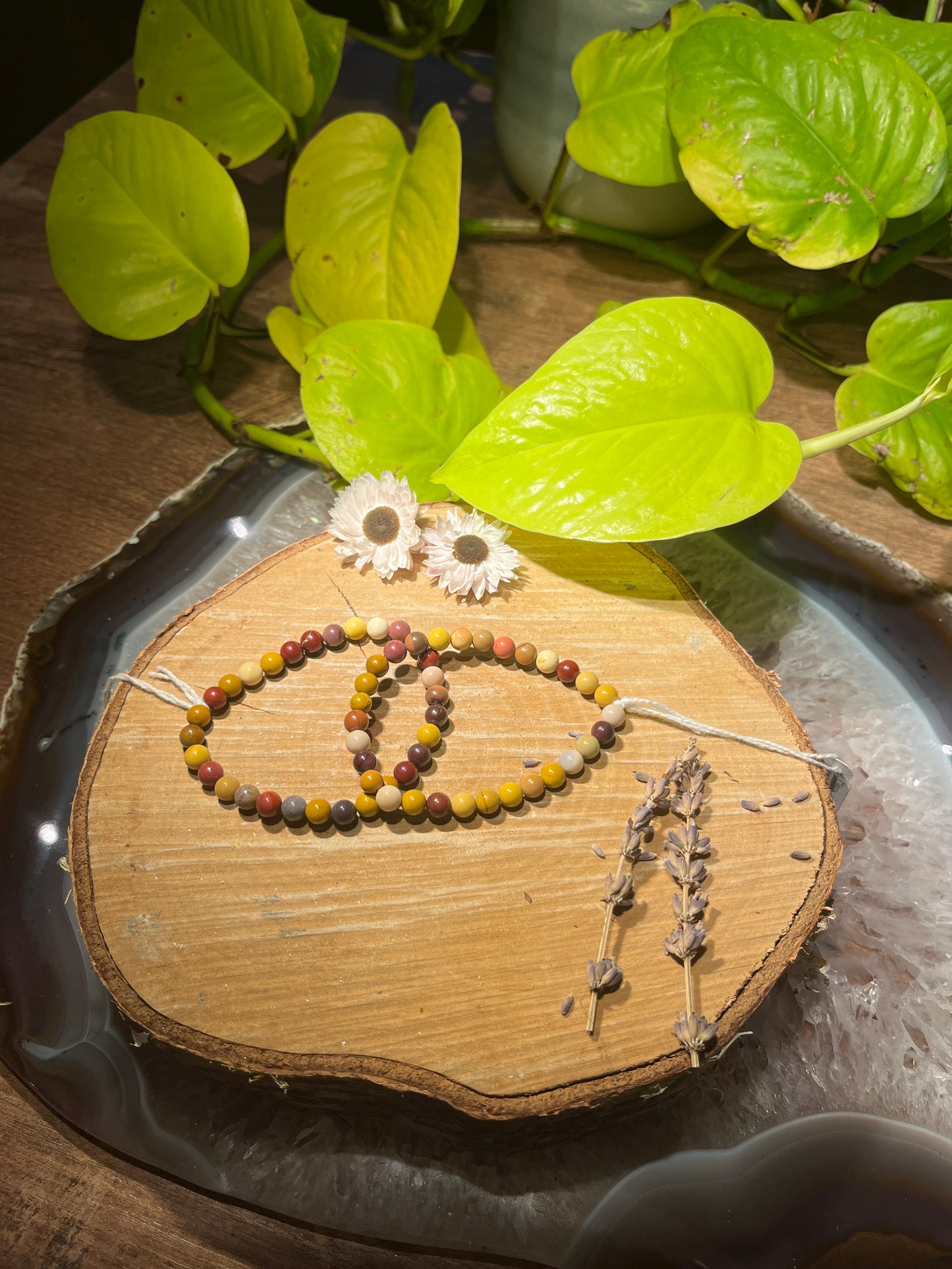 Mookaïet armband (6mm)