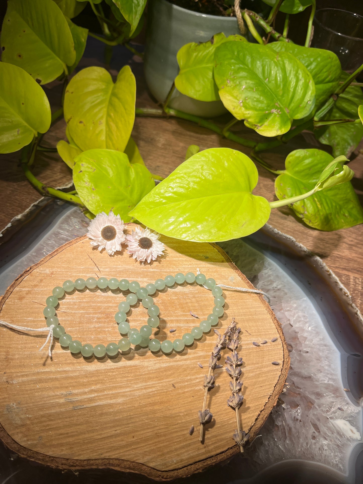 Groene aventurijn armband (8mm)