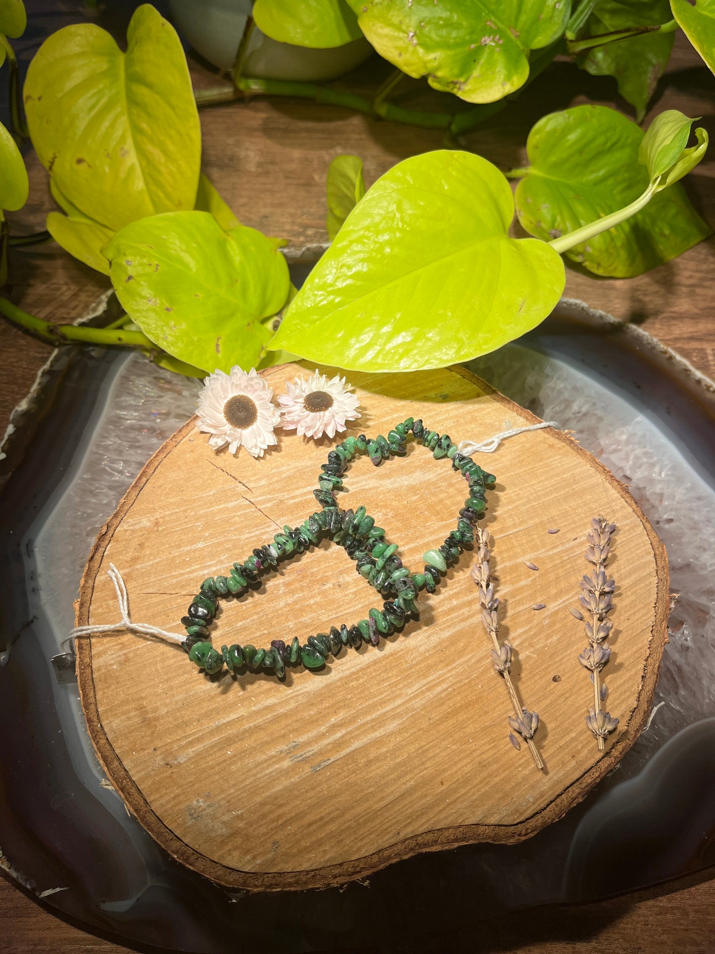 Zoisiet splitarmband