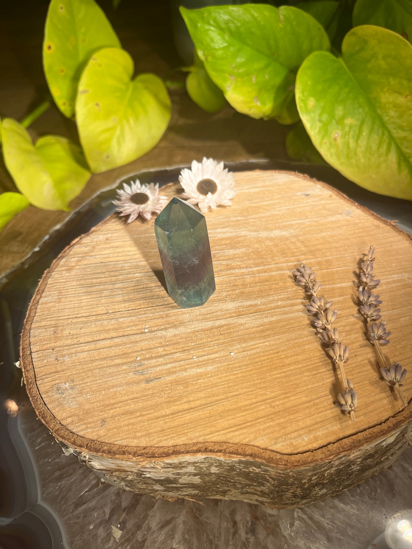 Regenboog fluoriet punt 1