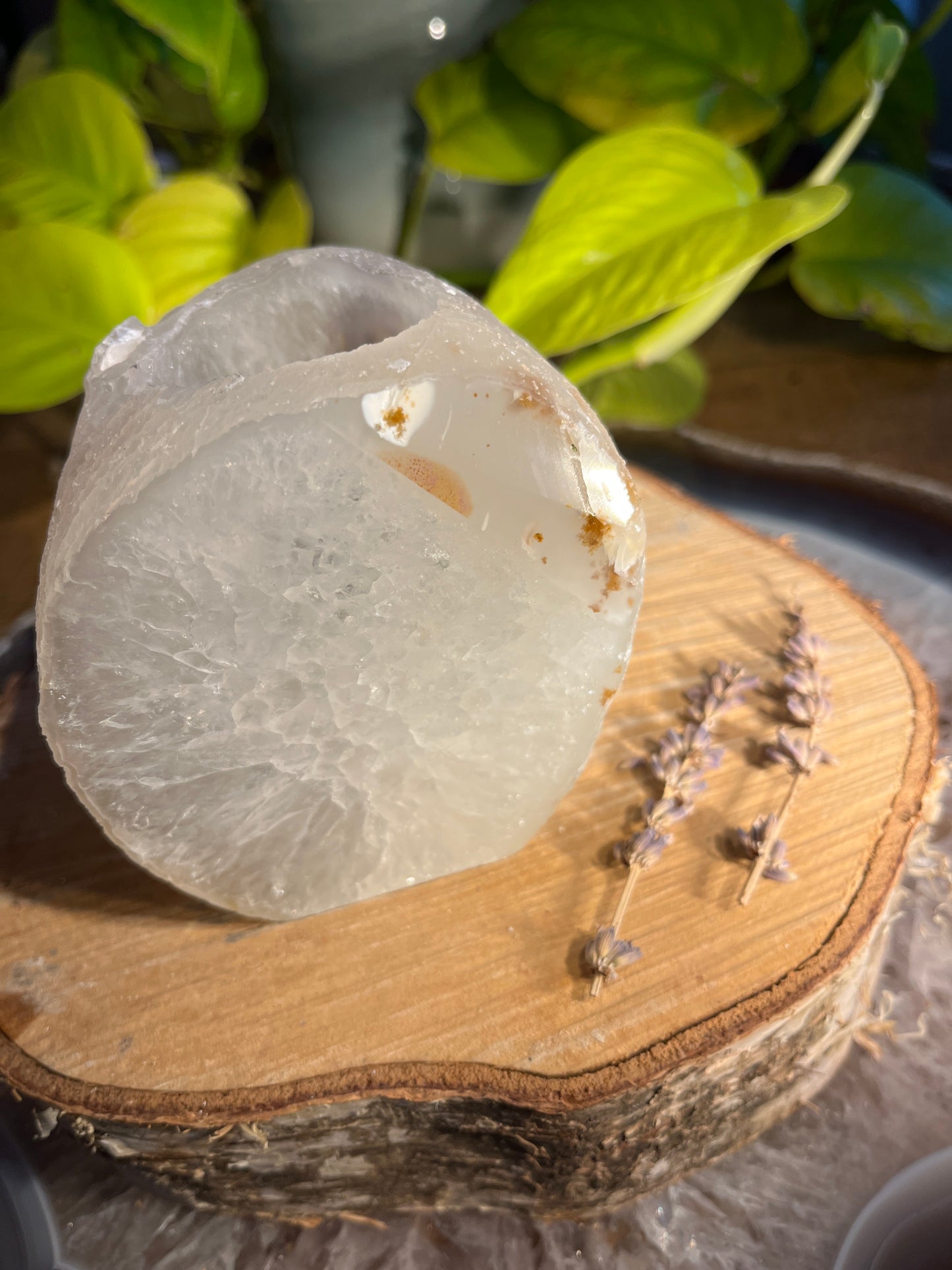 Agaat theelichthouder 2