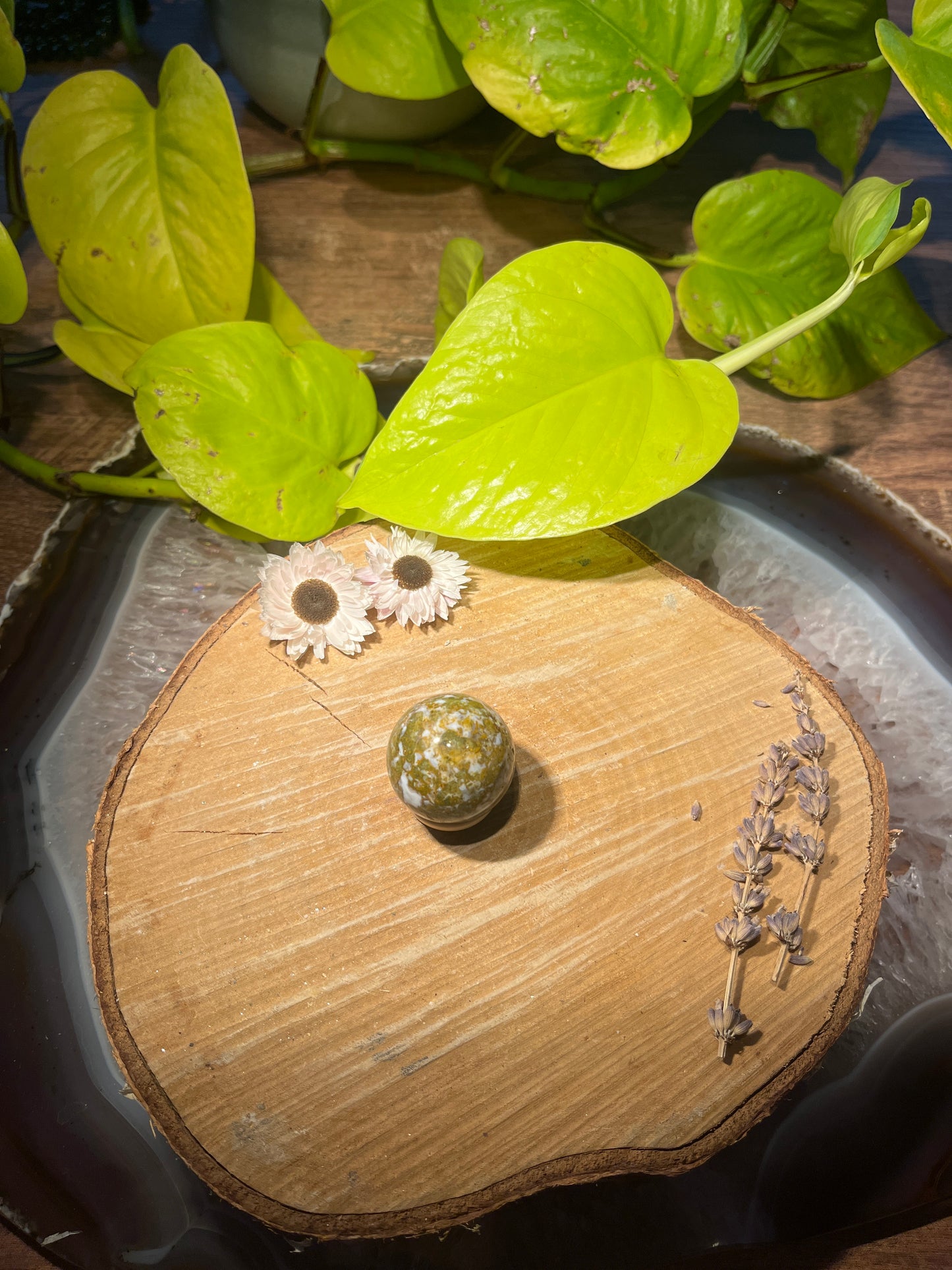 Oceaan jaspis bolletje 3