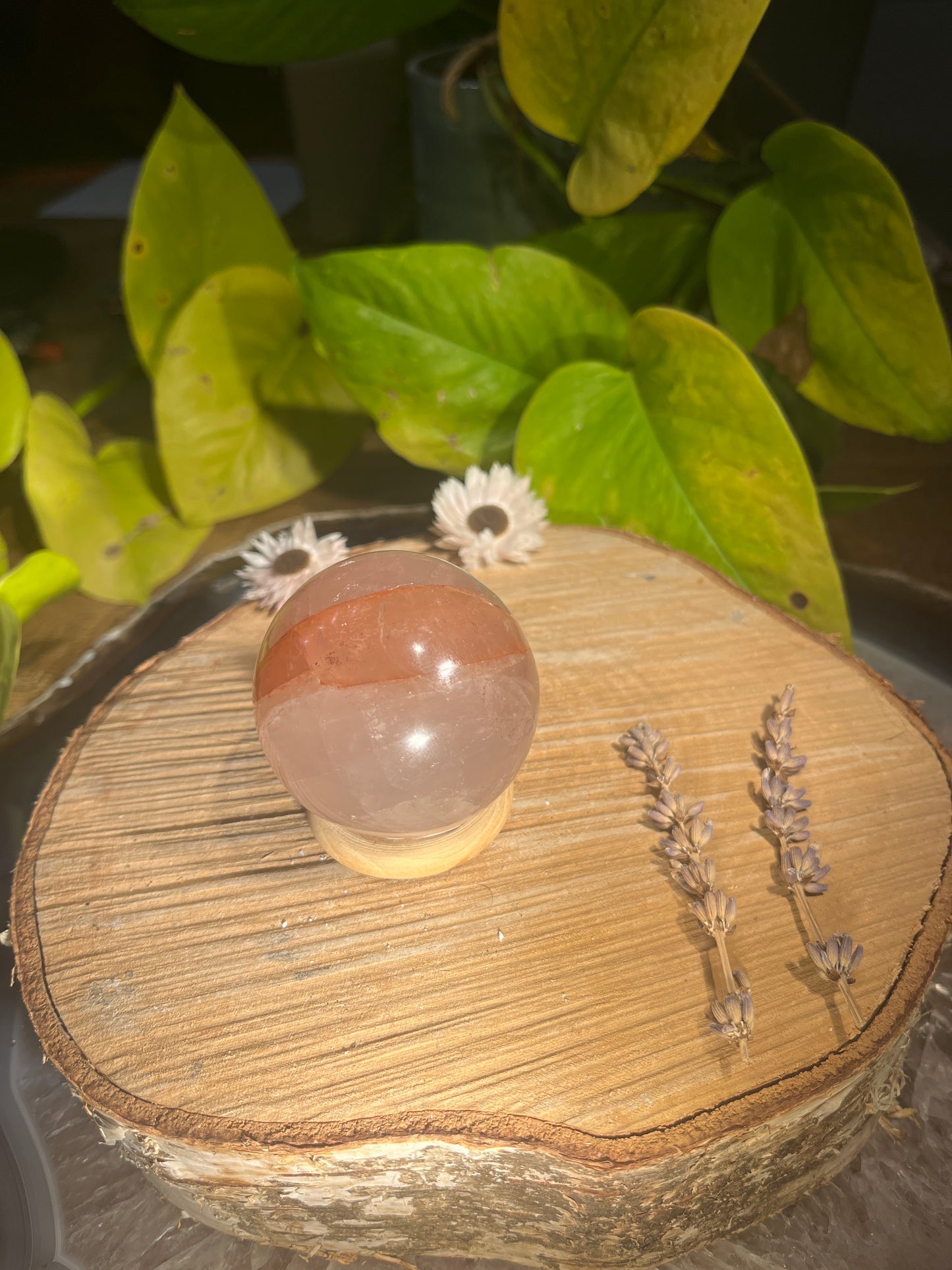 Hematoïdekwarts/ hematietkwarts bol 2