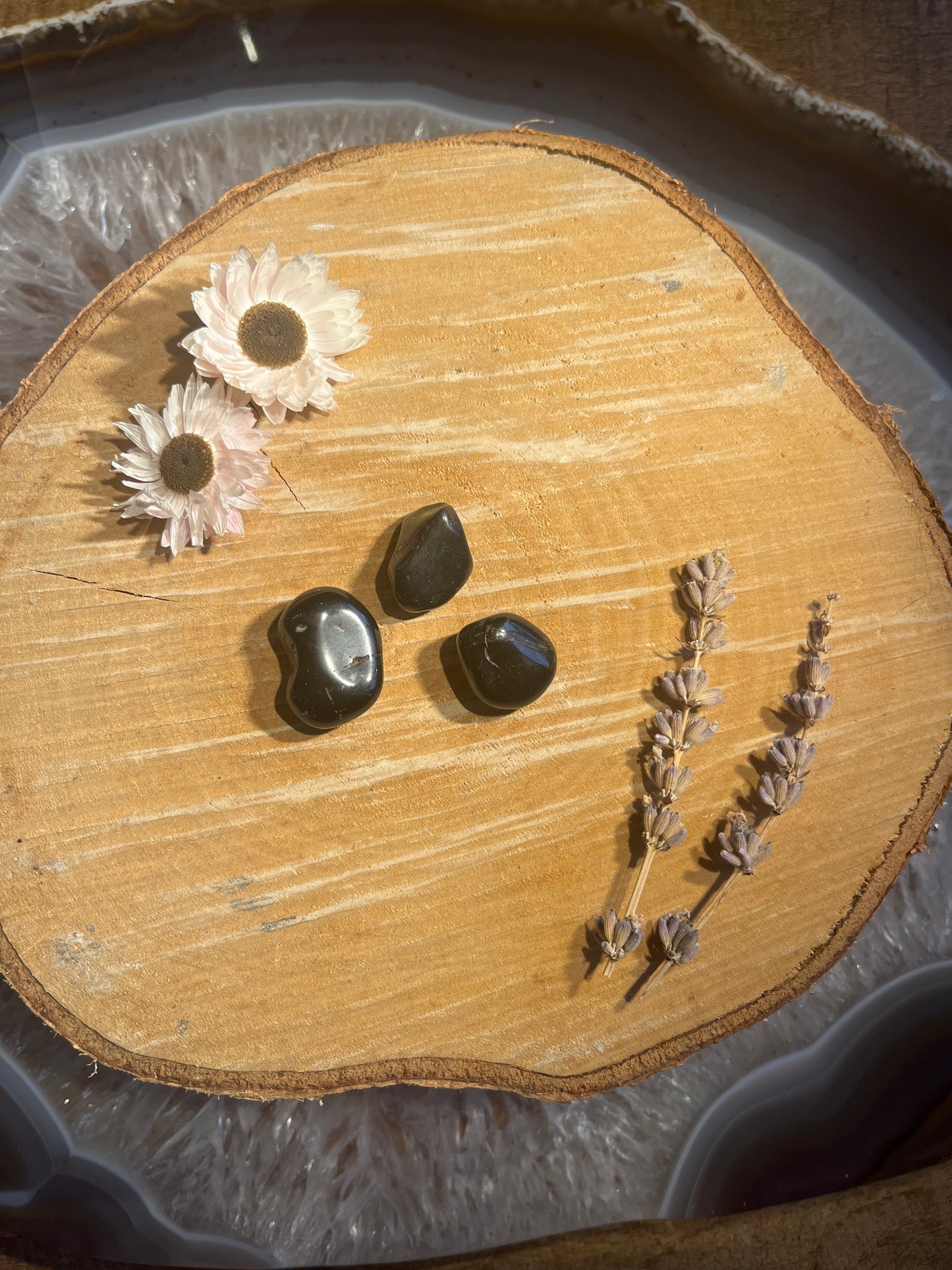 Onyx trommelsteentje