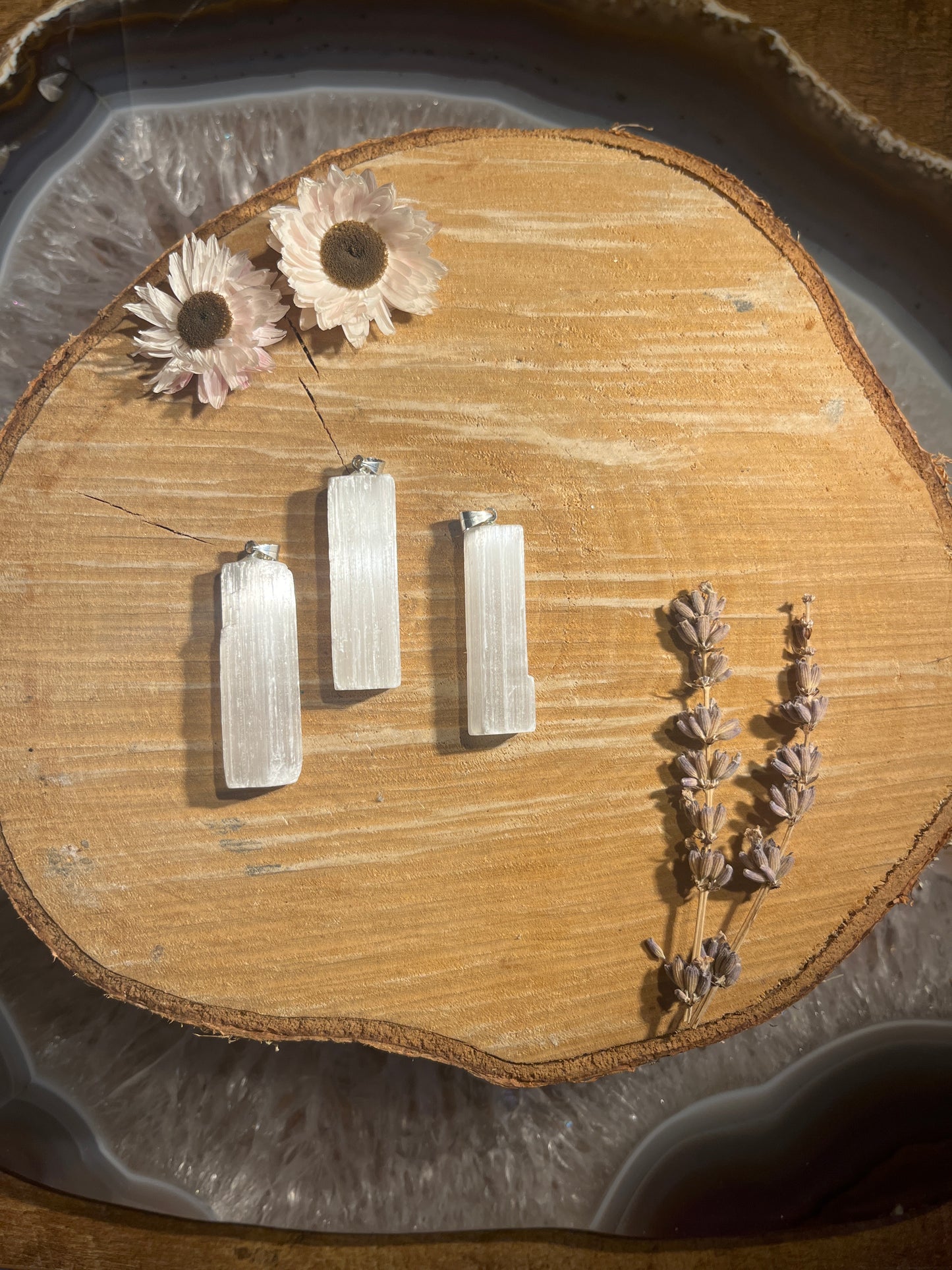 Seleniet ruwe hanger