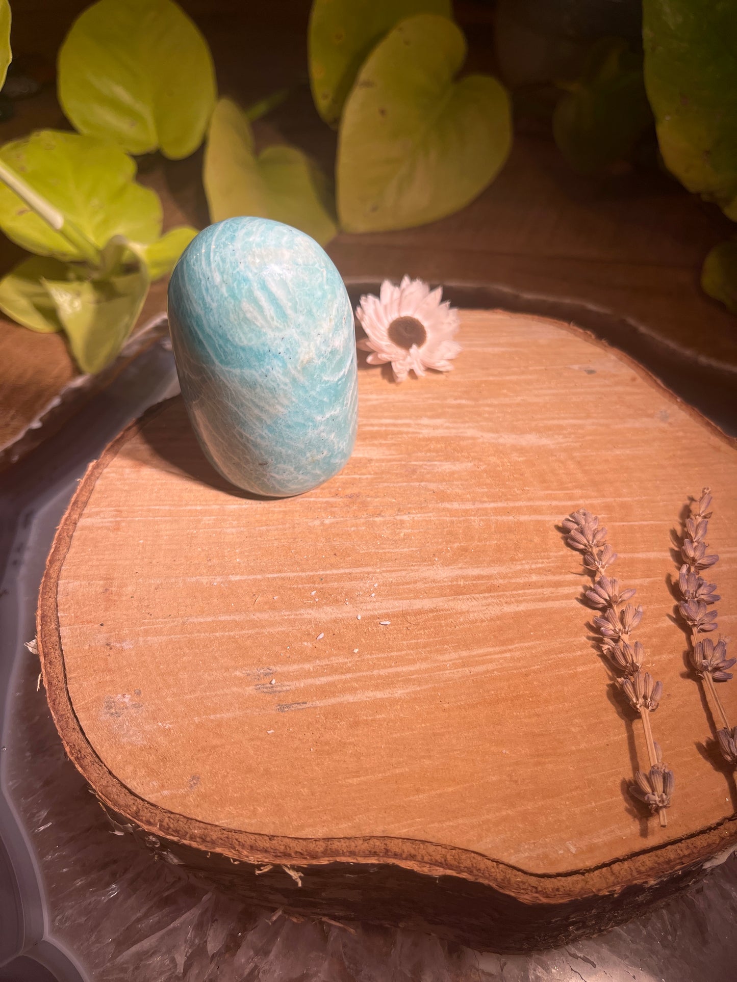 Amazoniet sculptuur 3