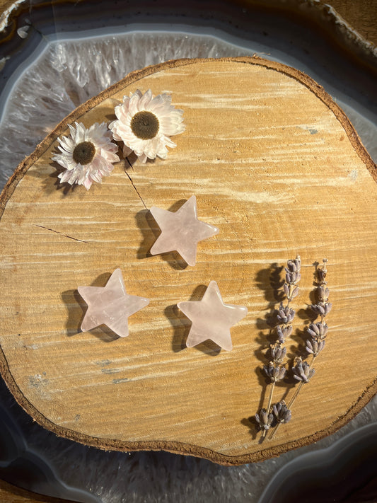 Rozenkwarts sterretje