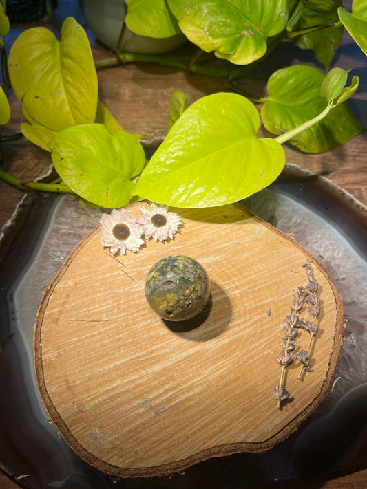 Oceaan jaspis bolletje 1