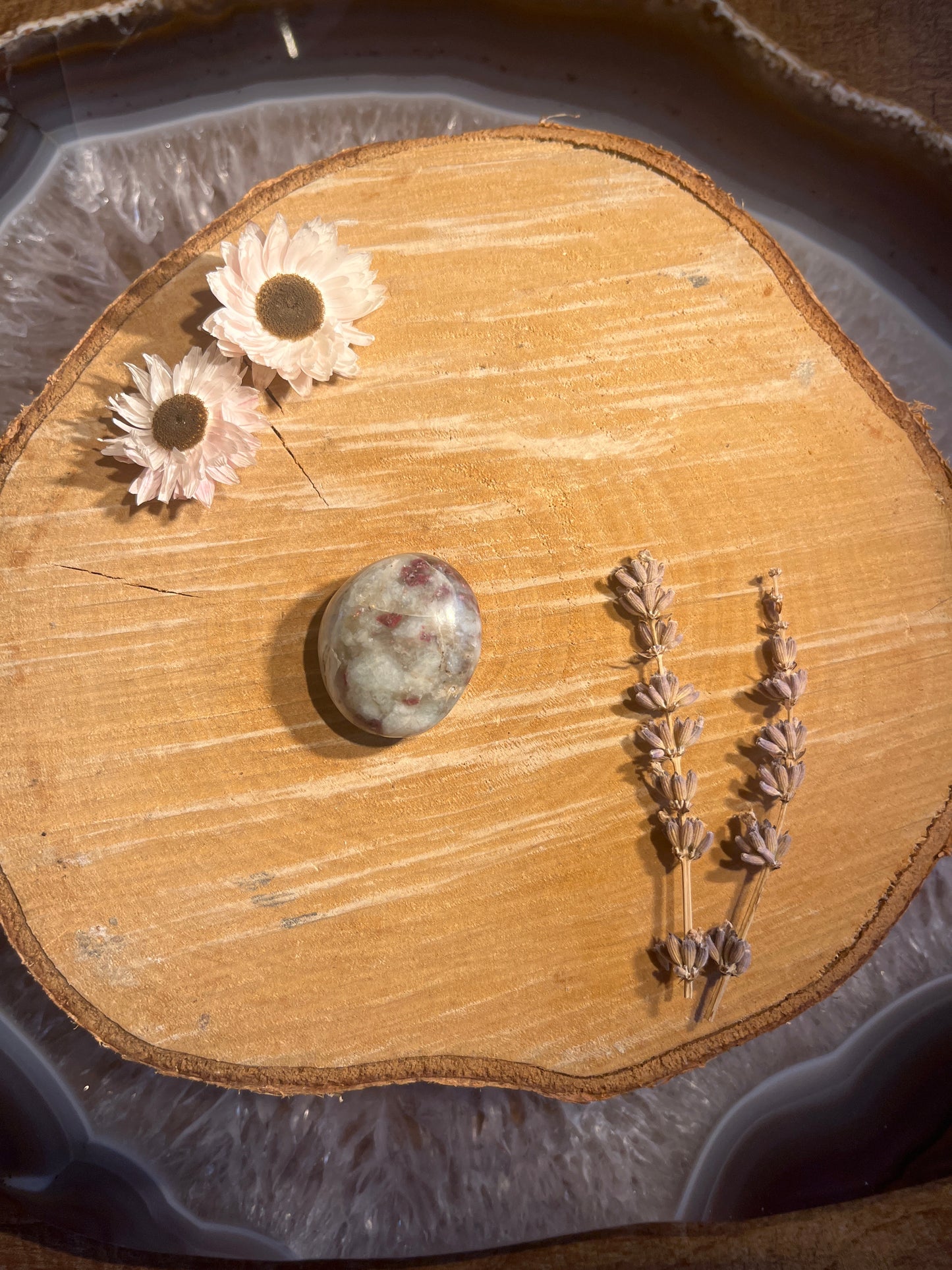 Roze toermalijn zaksteen