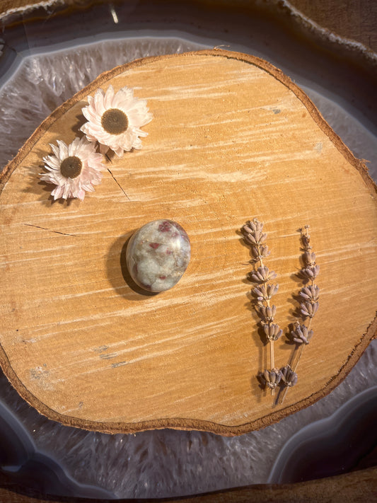 Roze toermalijn zaksteen