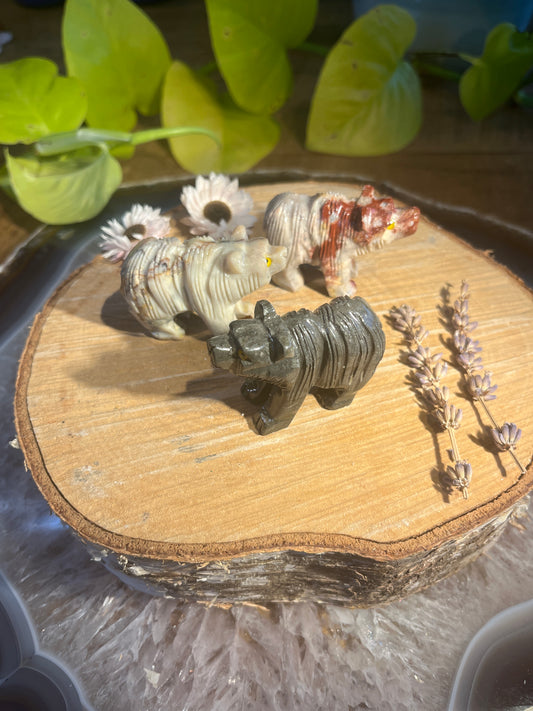 Speksteen beer groot