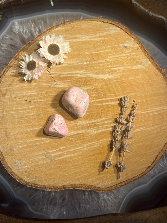 Rhodochrosiet trommelstenen