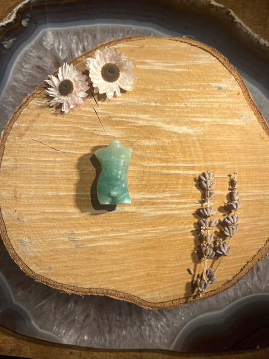 Groene aventurijn torso