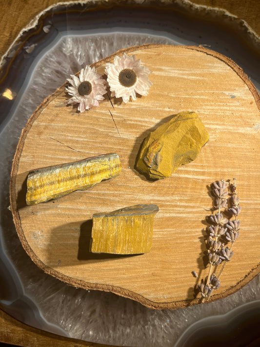 Tijgeroog ruw brokje