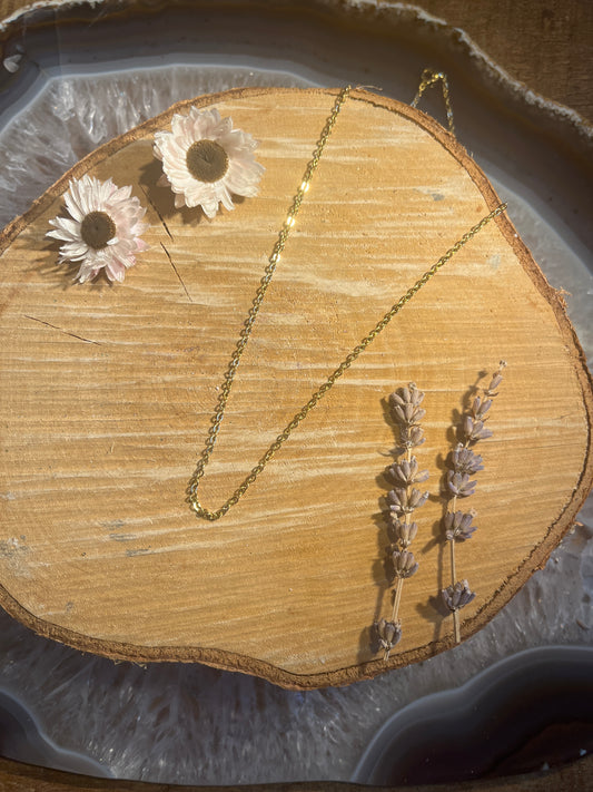 Goedkleurige ketting