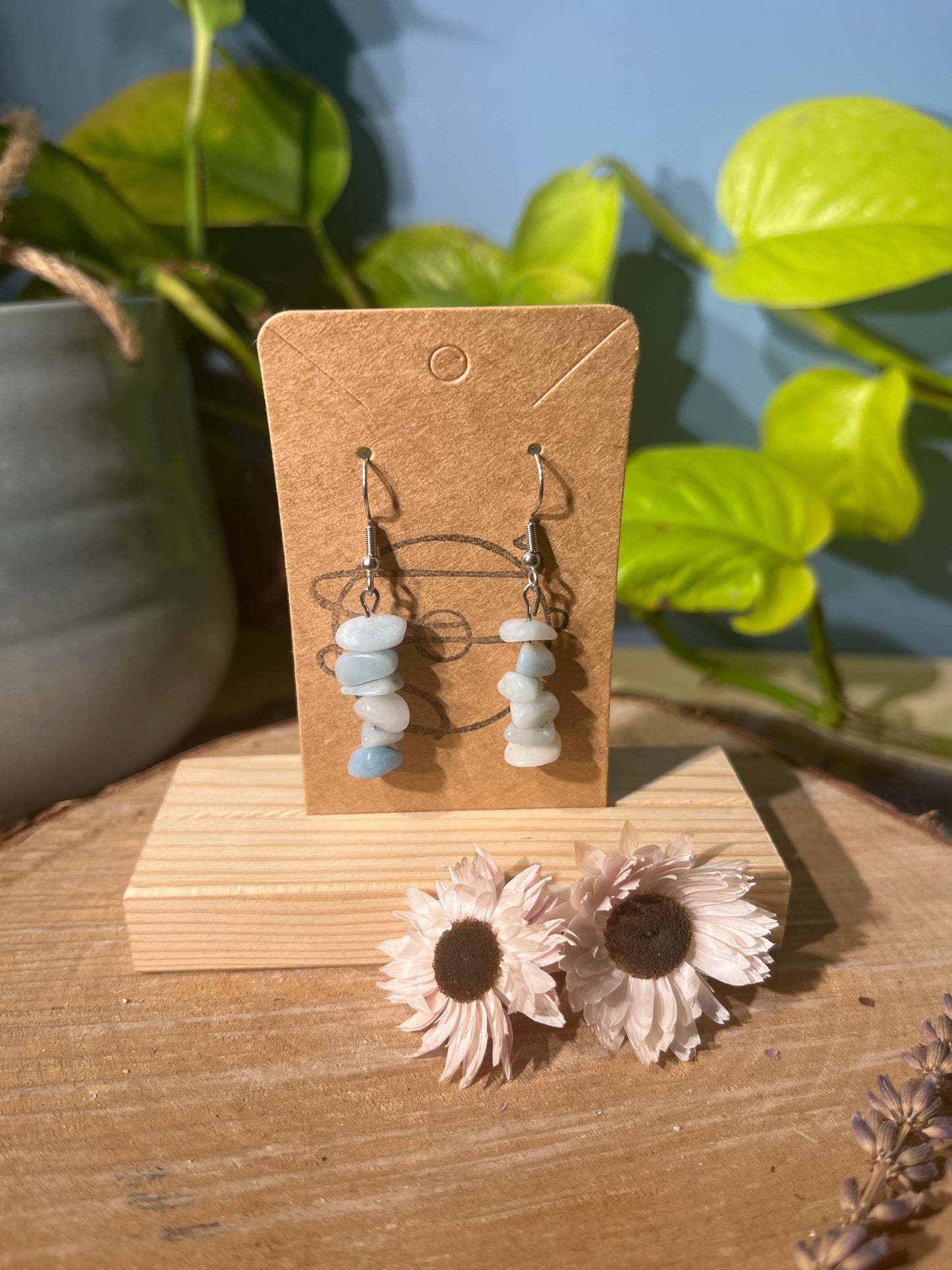 Amazoniet splitoorbellen