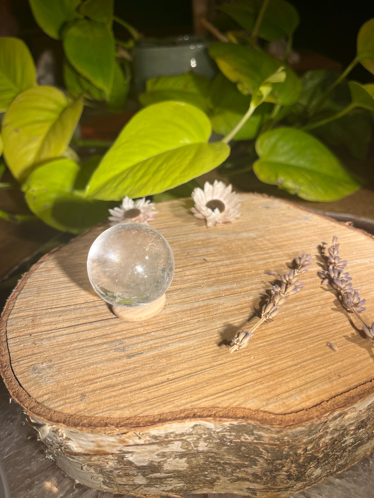 Bergkristal bol A-kwaliteit 8