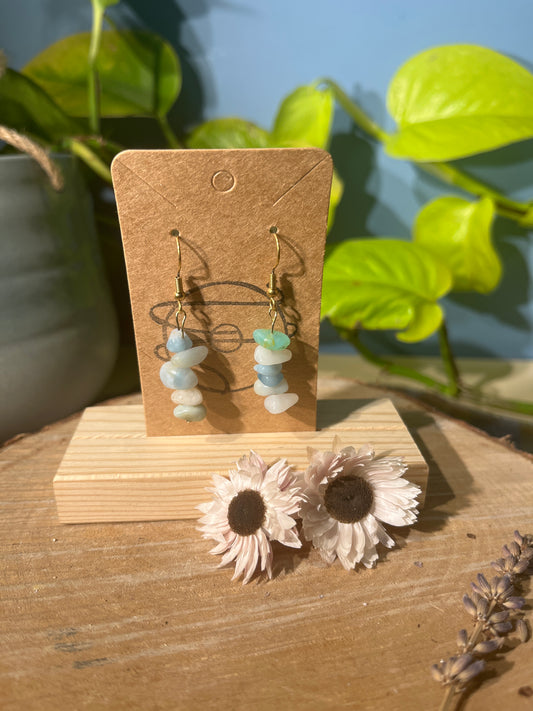 Amazoniet splitoorbellen