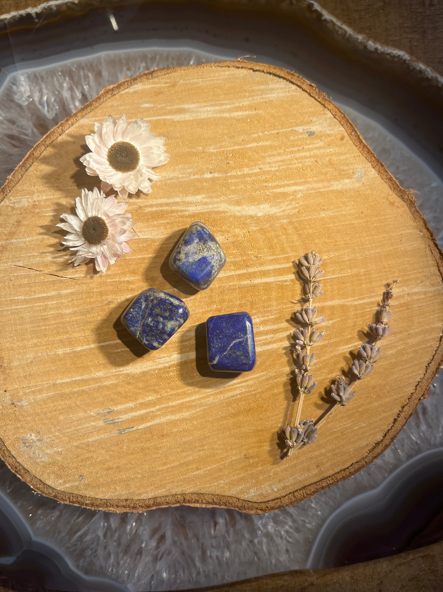 Lapis Lazuli trommelsteen