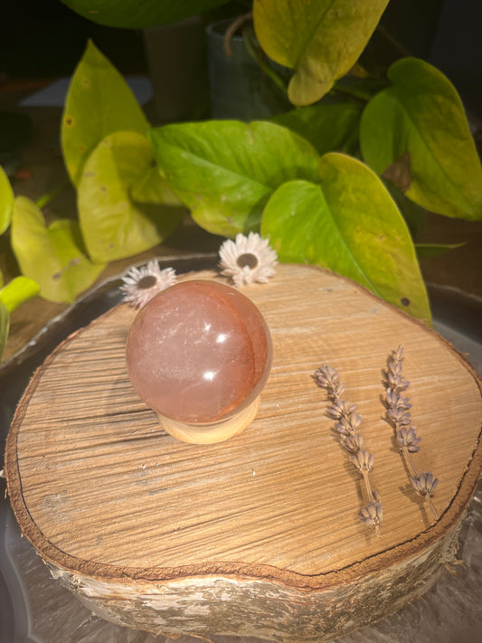 Hematoïdekwarts/ hematietkwarts bol 2