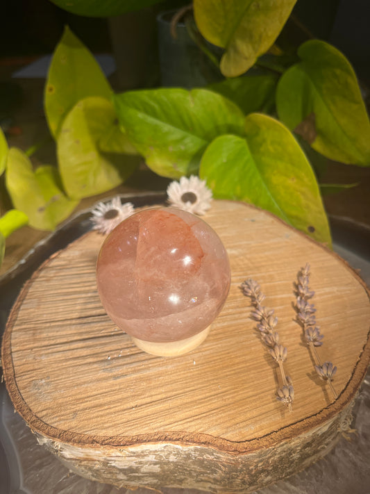 Hematoïdekwarts/ hematietkwarts bol 1