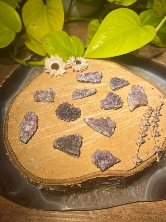 Amethist mini kristalstukje