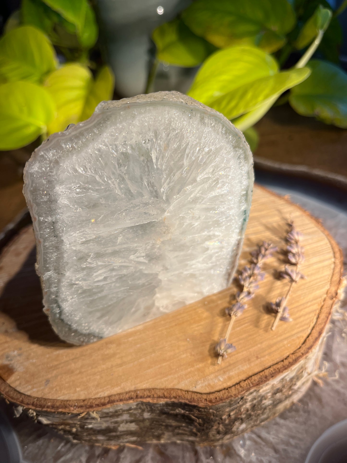 Agaat theelichthouder 1