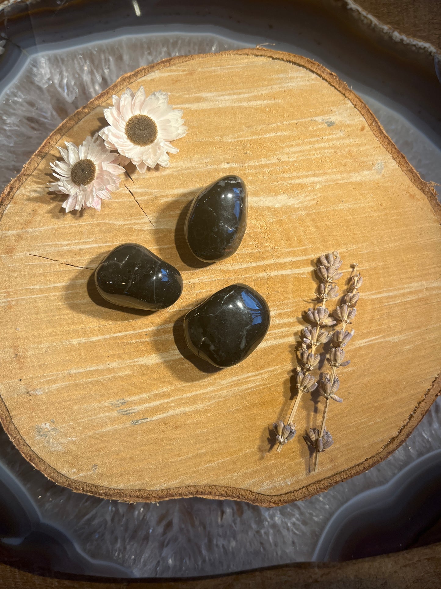 Onyx trommelsteen
